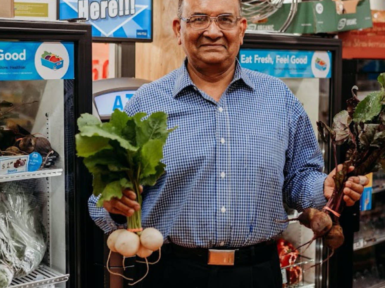 Shalom Farms | Customer at Healthy Retail Store