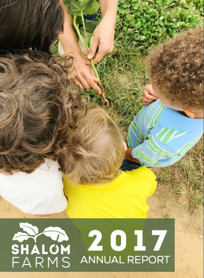 Shalom Farms | Annual Report Cover 2017