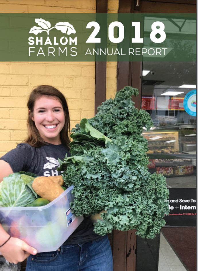 Shalom Farms | Annual Report Cover 2018