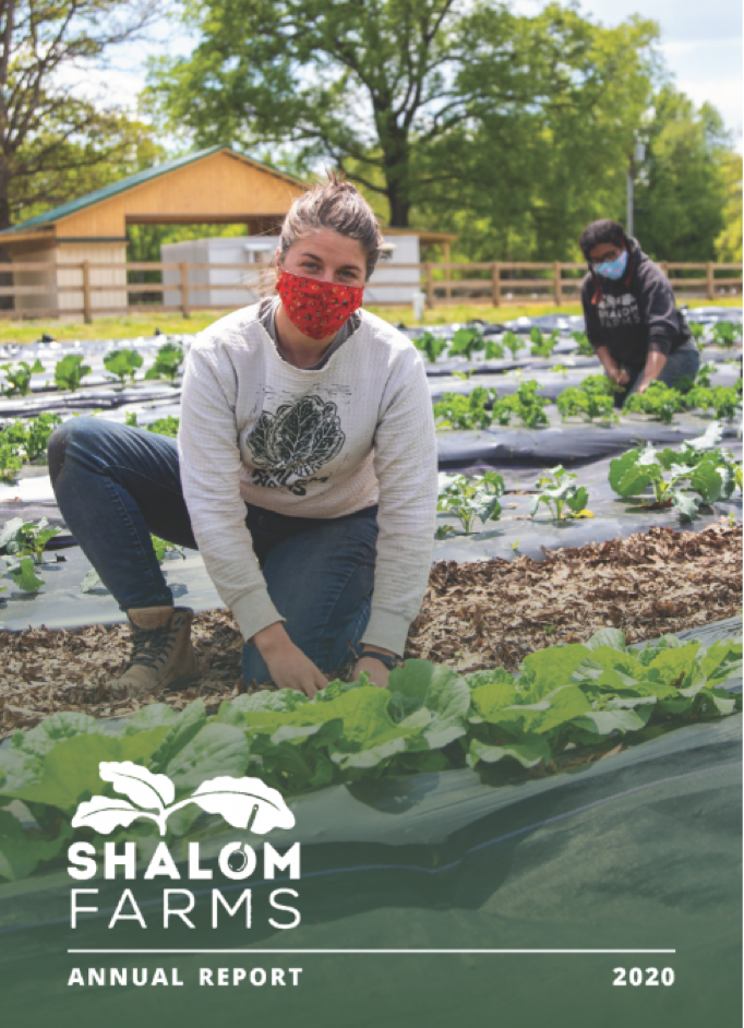 Shalom Farms | Annual Report Cover 2020