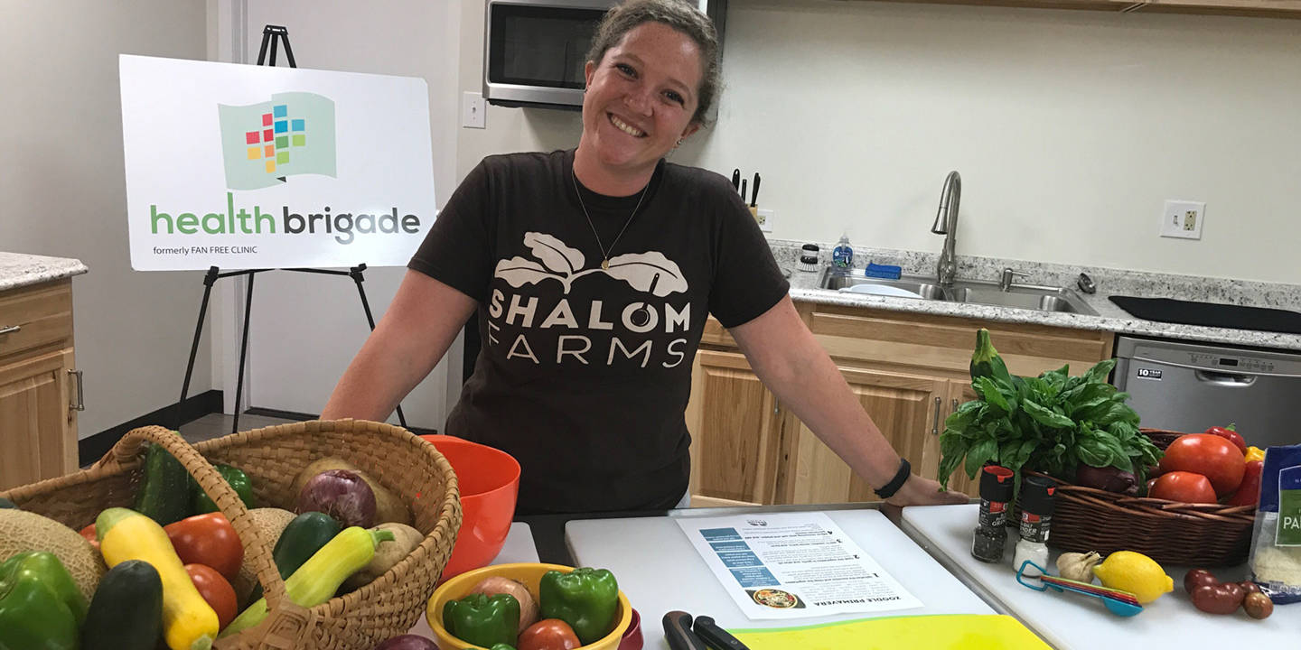 Shalom Farms | Prescription Produce Plan cooking class