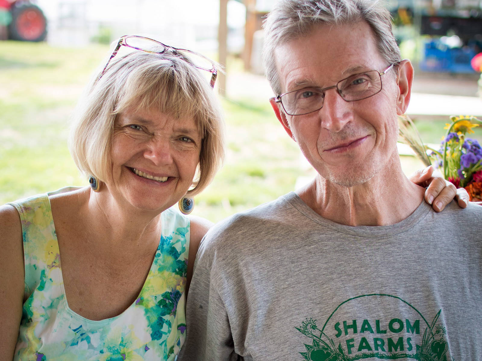 Shalom Farms | Couple at farm event