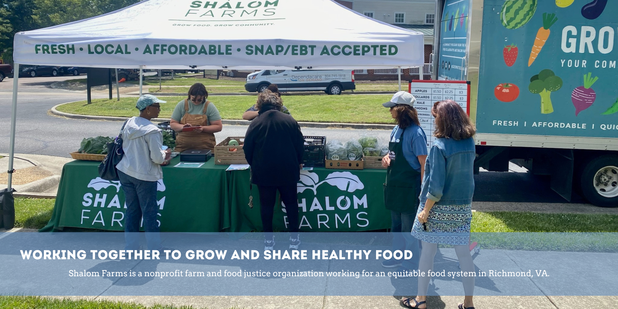 Working Together to Grow and Share Healthy Food