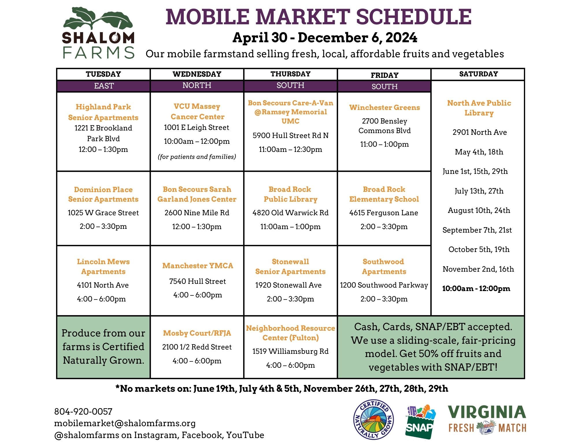 2024 mobile market (mm) schedule website